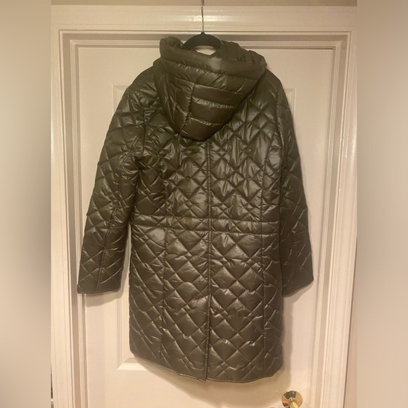 NWT Sam Edelman Women’s Quilted Anorak Coat Puffer Warm Cozy Fall Winter - Picture 9 of 13